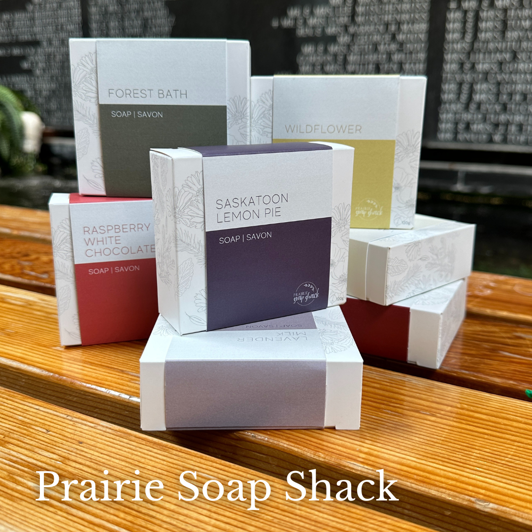 Variety of Prairie Soap Shack Soap